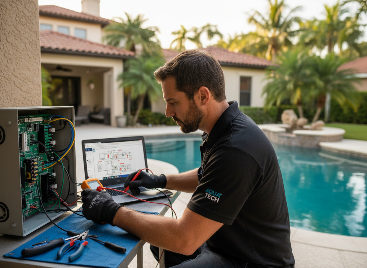 Pool Electrical Repair in Palisades